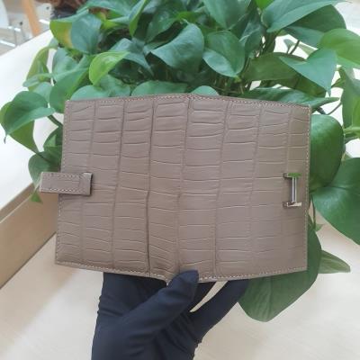 wholesale quality crocodile wallets with lambskin lining model no. 2